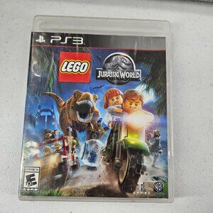 LEGO Jurassic World PlayStation 3 PS3 Video Game Complete Case and Manual Tested